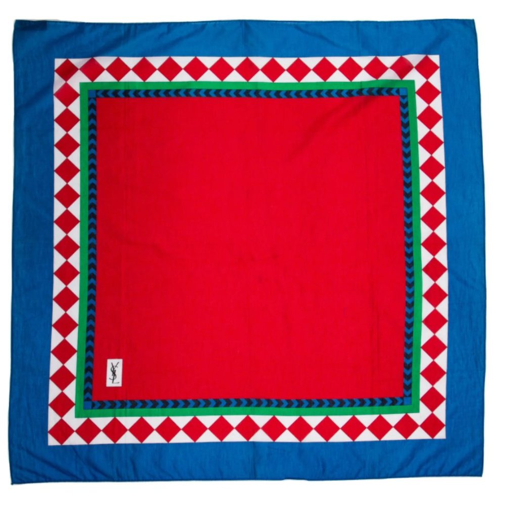 Large, Vintage YSL Scarf